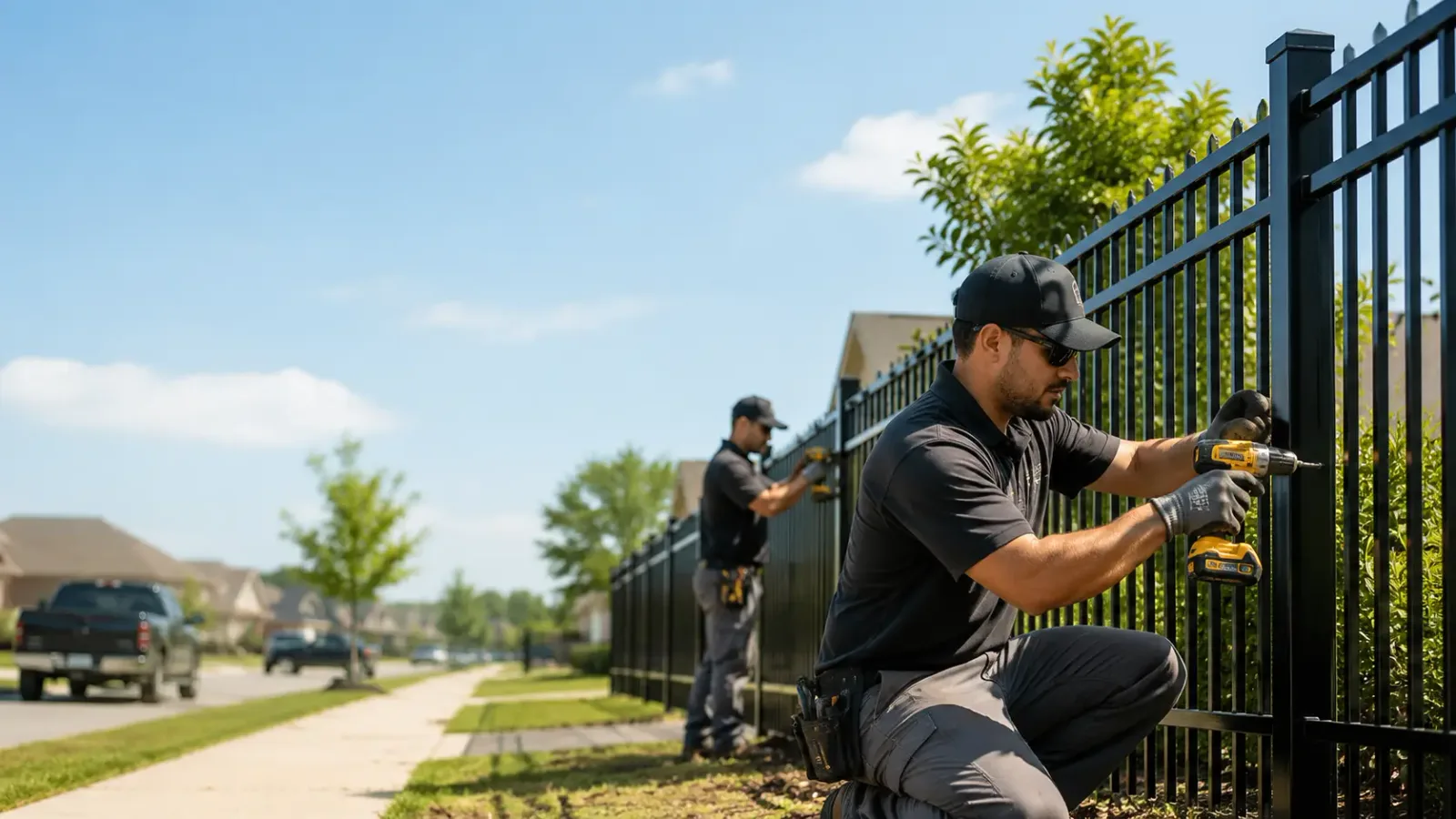 Metal Fence Installation in Miles, TX